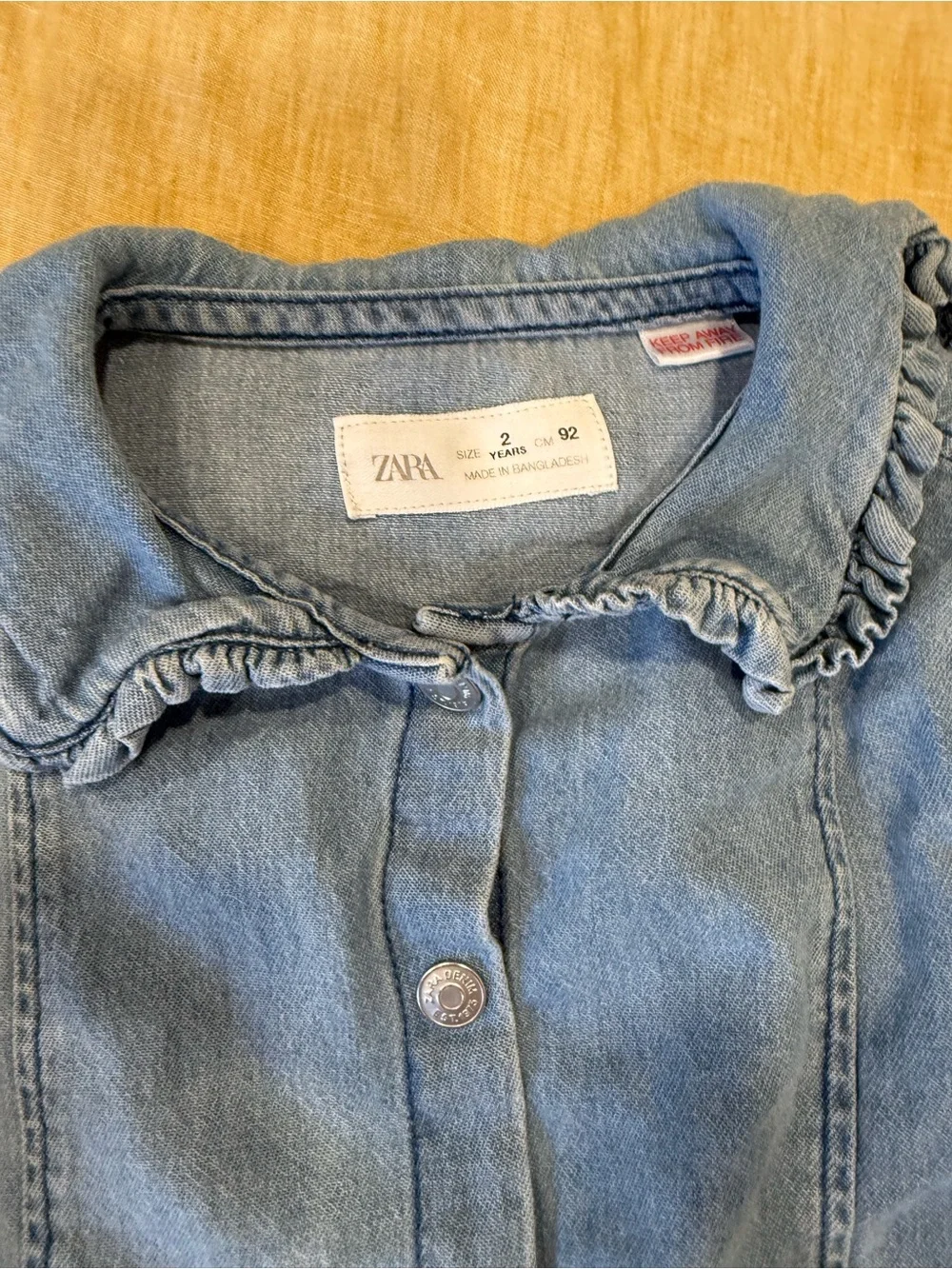 Zara light blue